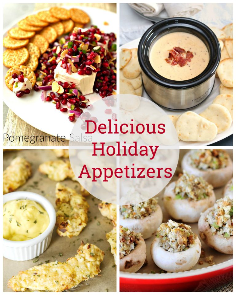 Delicious Holiday Appetizers at Inspire Me Monday