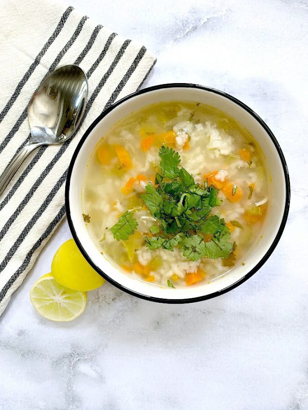 Mexican Chicken and Rice Soup - My Uncommon Slice of Suburbia