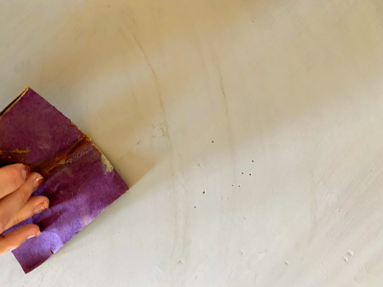 Nightstand Makeover Using Chalk Paint and Gel Stain My Slice