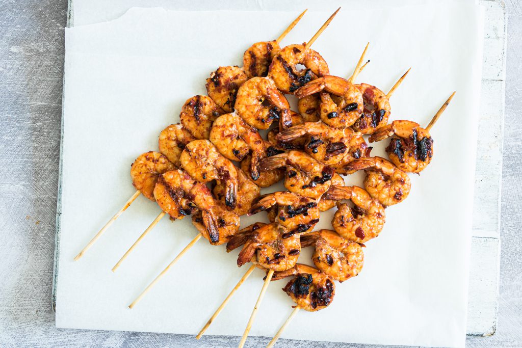 Smoky Paprika Grilled Shrimp Skewers - My Uncommon Slice Of Suburbia