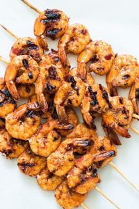 Smoky Paprika Grilled Shrimp Skewers - My Uncommon Slice of Suburbia