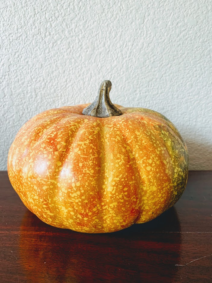 How To Make A Concrete Pumpkin - My Uncommon Slice of Suburbia