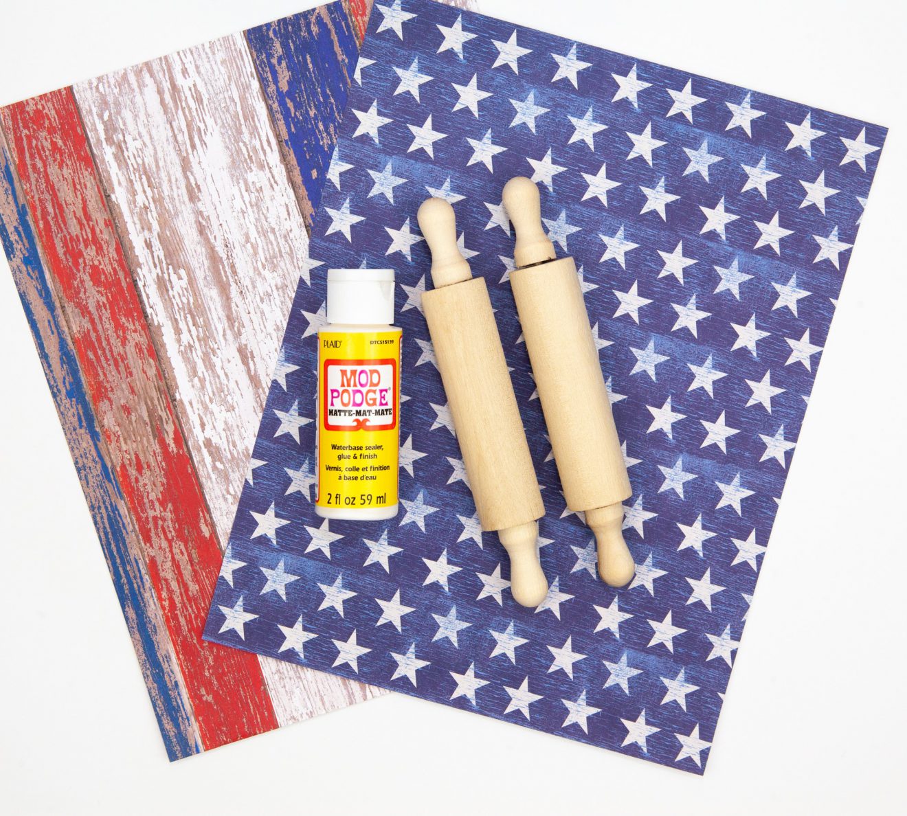 Patriotic Mini Rolling Pins My Slice of Suburbia
