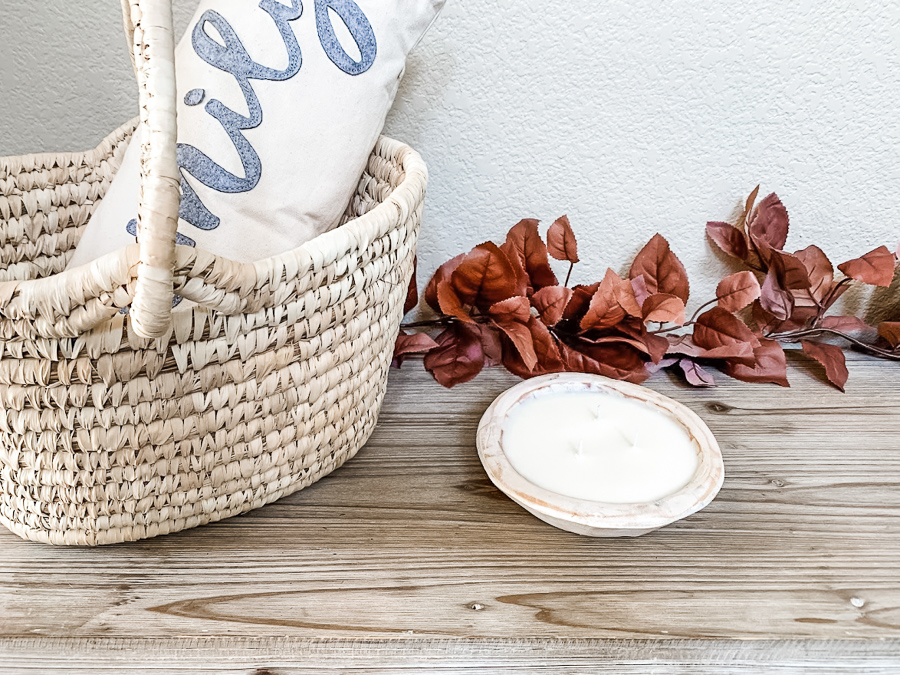 How To Make A Lovely Candle In A Dough Bowl - Purely Katie