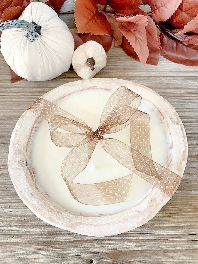 Decorating with Dough Bowls for the Harvest Season