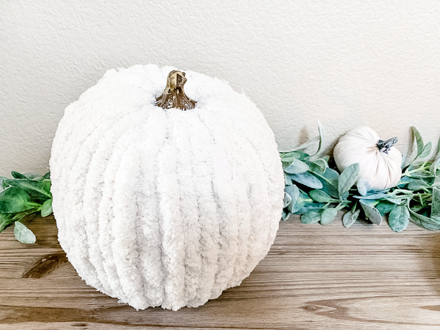 DIY Wine Cork Pumpkin Tutorial - Decor by the Seashore