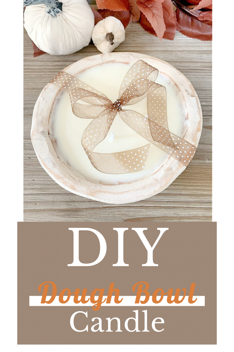 How to Make a Dough Bowl Candle My Slice of Suburbia