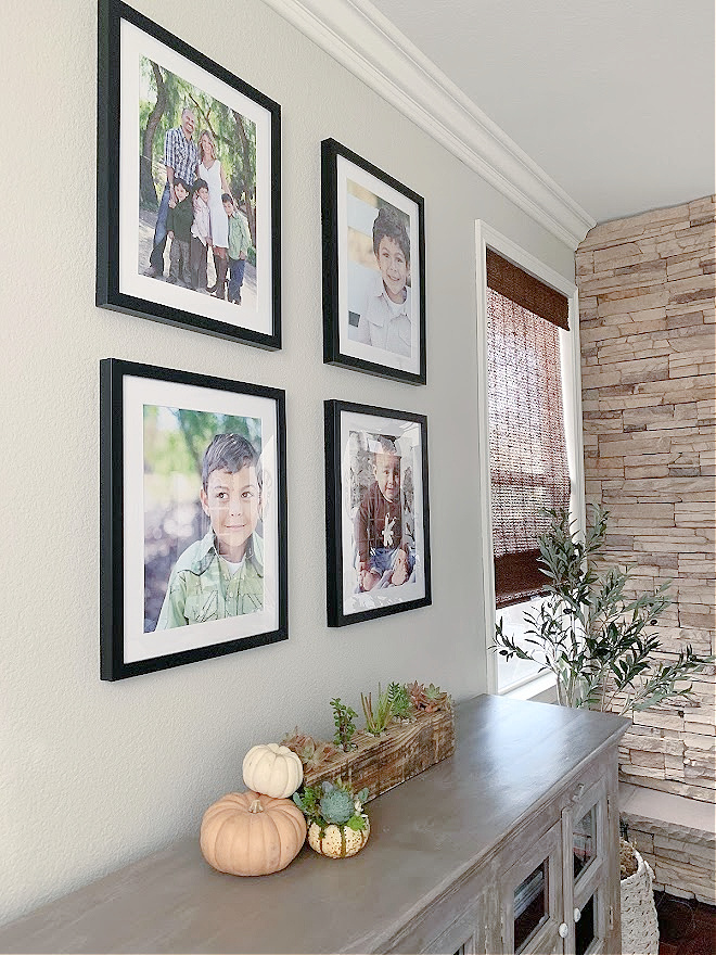 How to Create a Gallery Wall of Family Photos