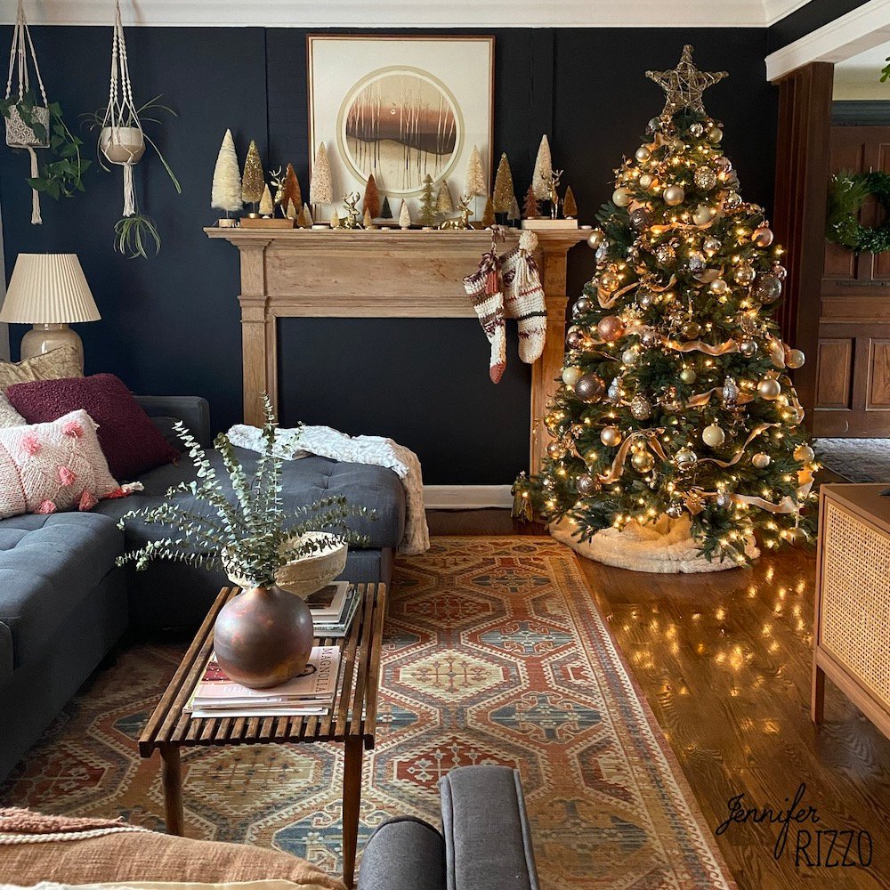 How to Decorate with Bottle Brush Trees - Jennifer Rizzo