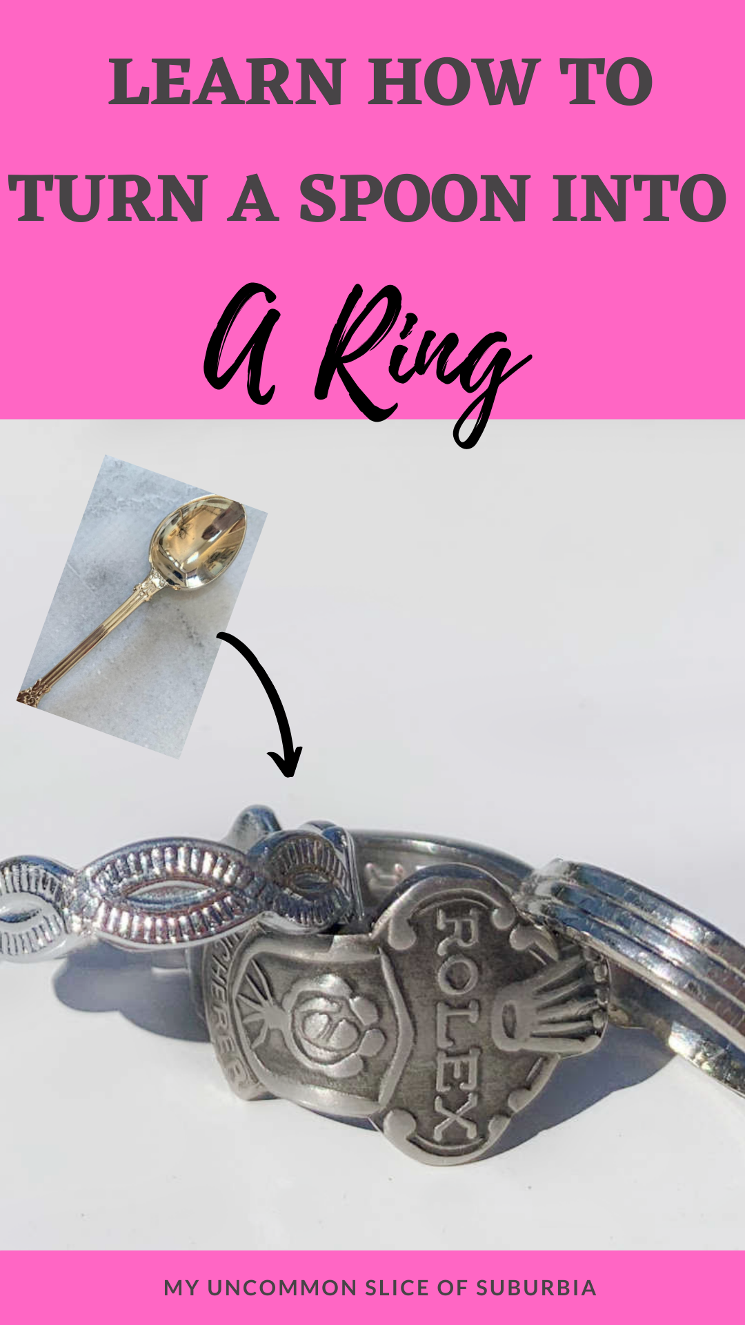 How to make Whole Spoon Saddle Rings! 