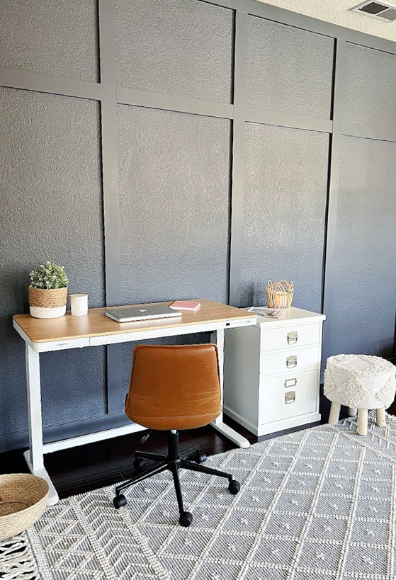 New Standing Desk For the Redesigned Loft - My Uncommon Slice of Suburbia