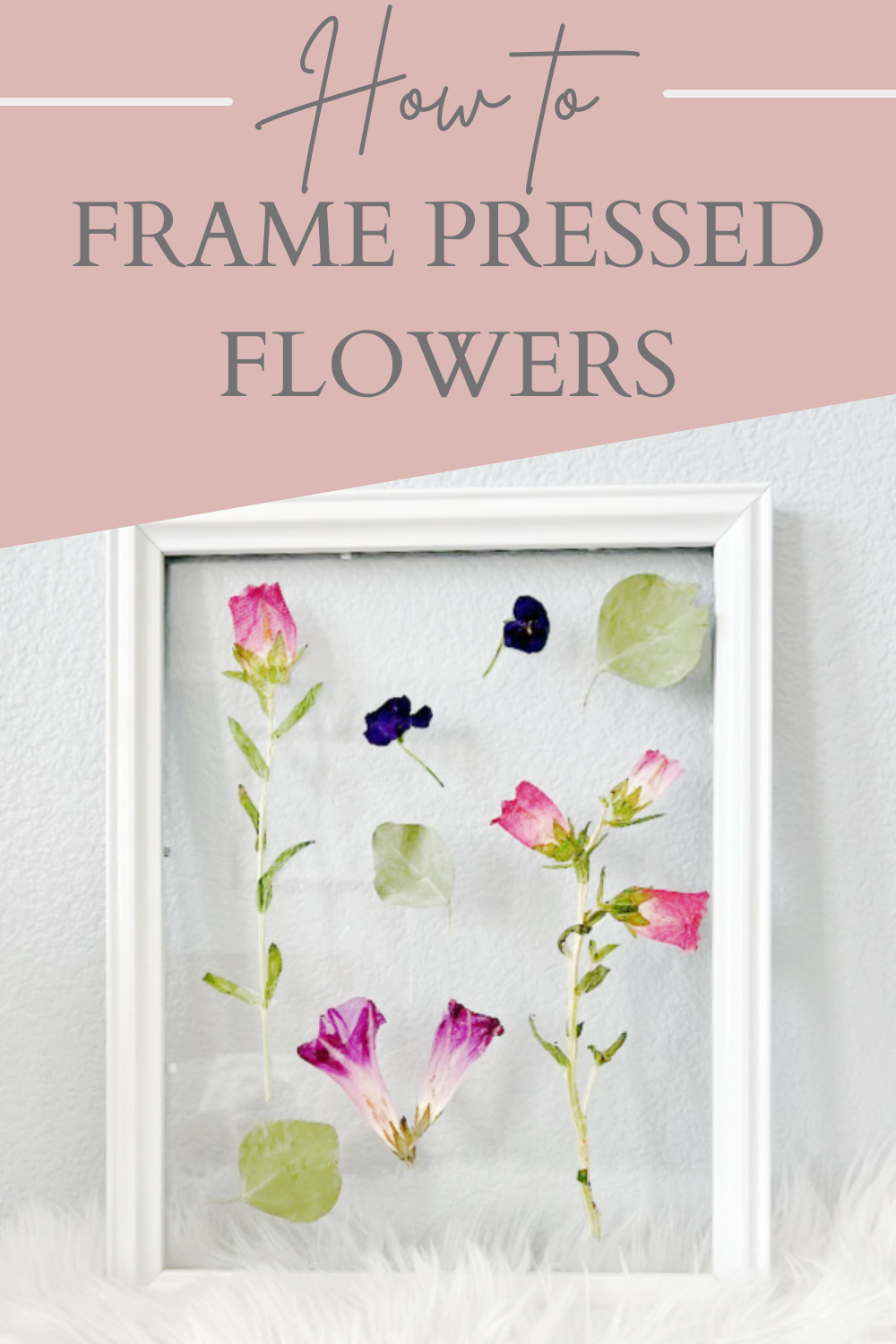 Pressed Flower Frame