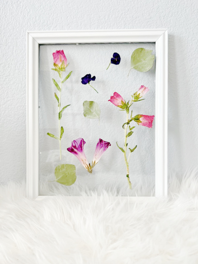 Diy Pressed Flower Art In A Picture