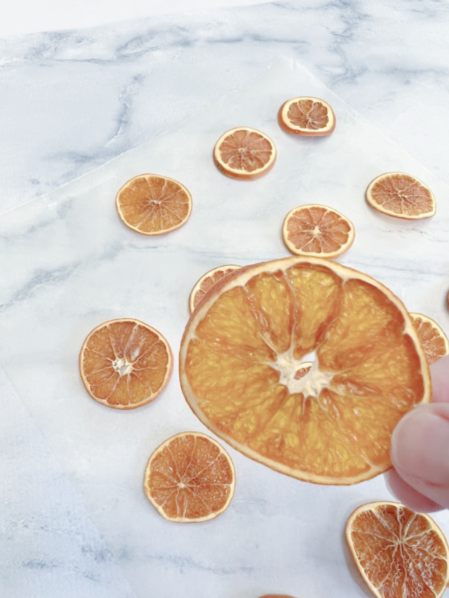 Oven Dried Lemon Slices 