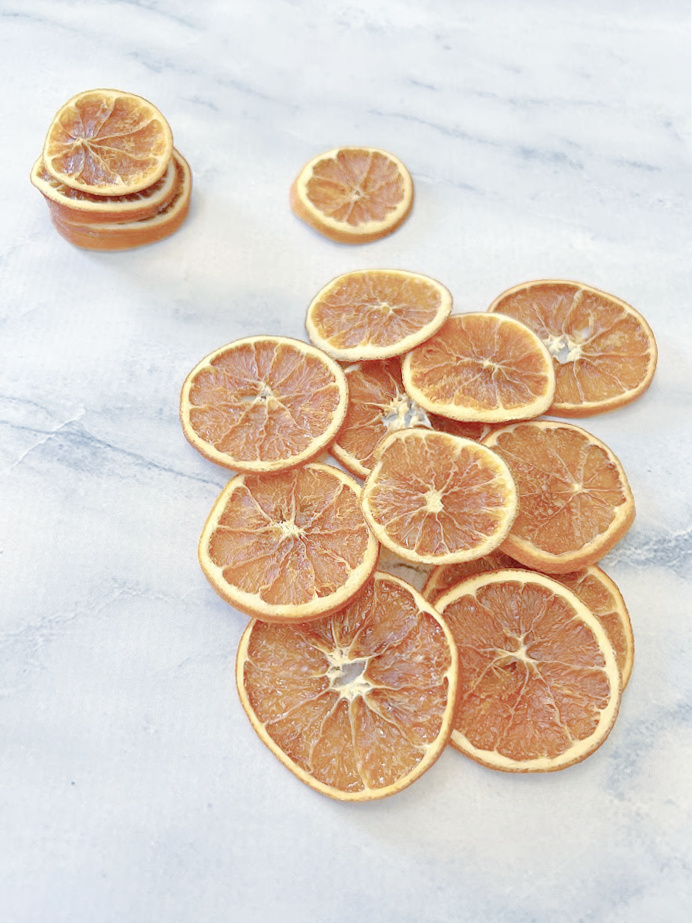 Air Fryer Dried Orange Slices - Easy Dehydrated Oranges - Sew White