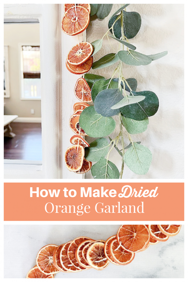 How to Make Dried Orange Garland My Slice of Suburbia
