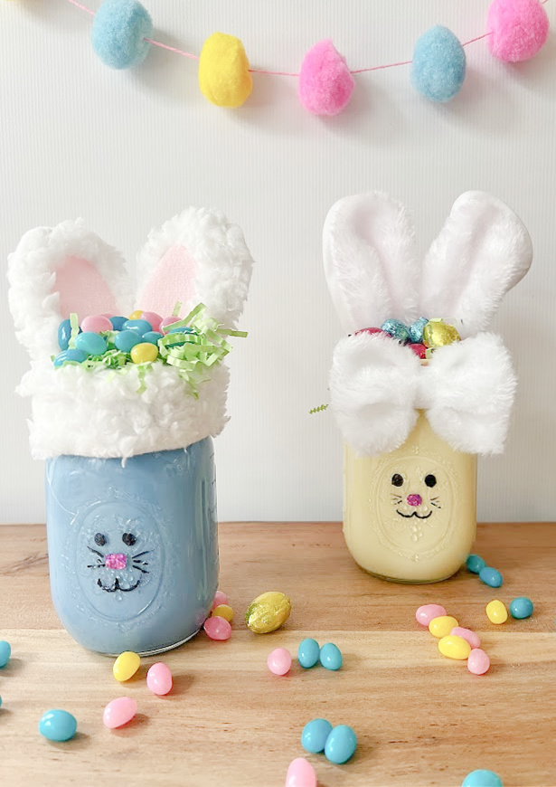 Easter Mason Jars and Free Easter Printable - Clean and Scentsible