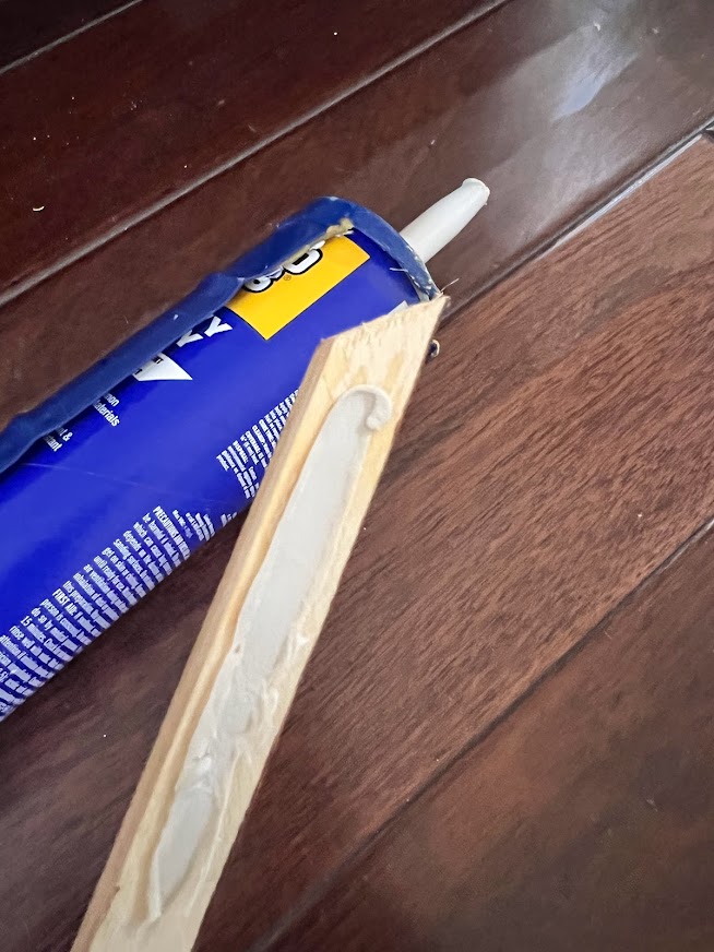 how to use liquids nails My Slice of Suburbia