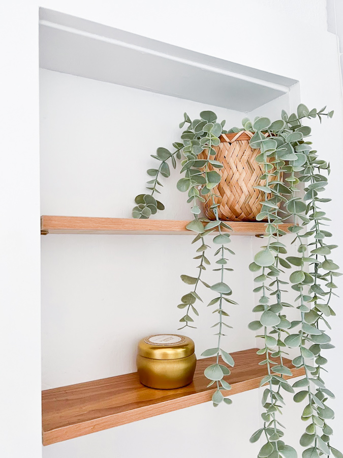 How To Turn An Old Medicine Cabinet Into Open Shelving - My Uncommon Slice  of Suburbia