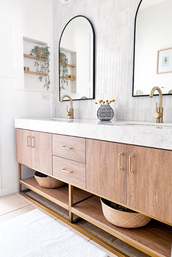 How To Turn An Old Medicine Cabinet Into Open Shelving - My Uncommon Slice  of Suburbia