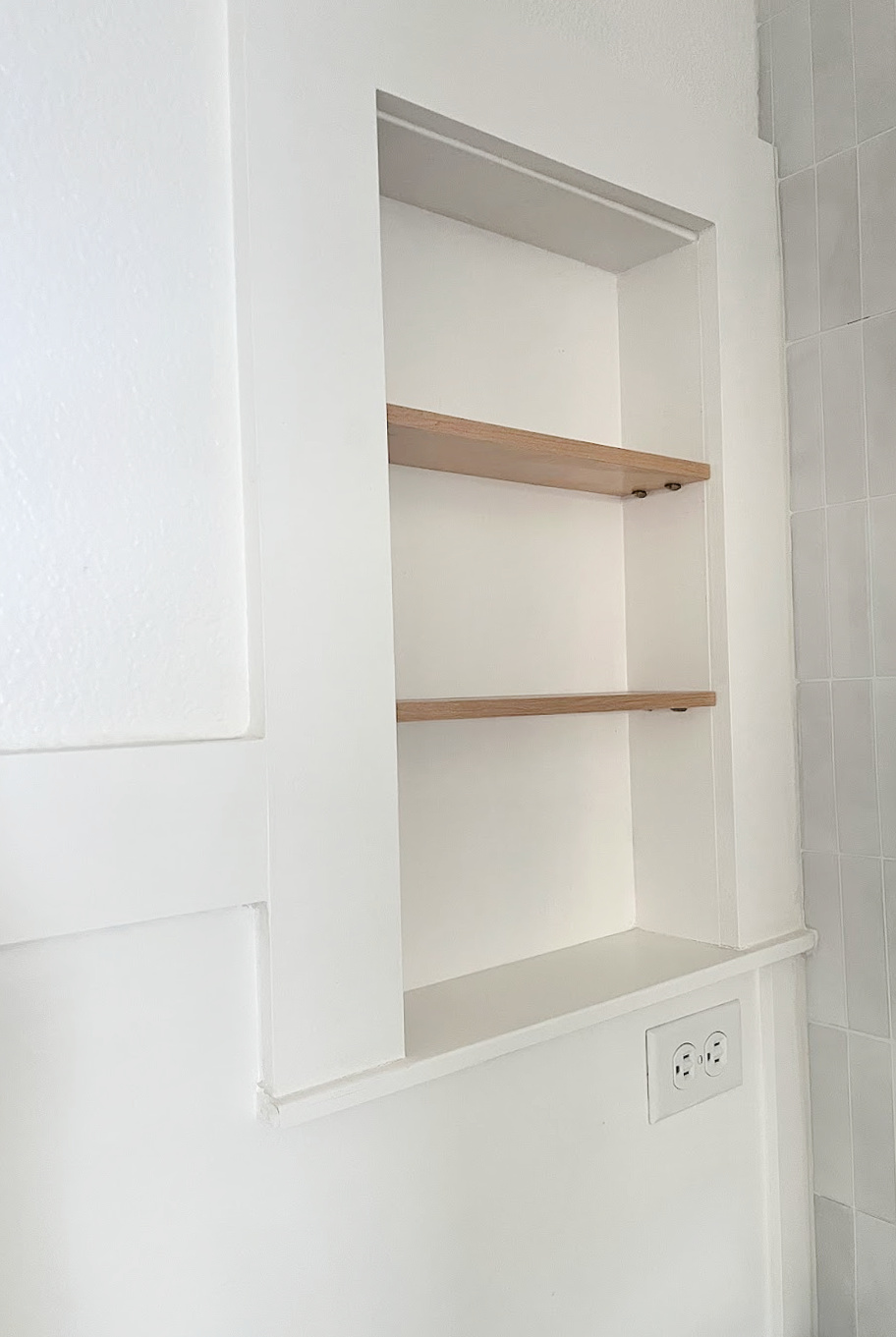 How To Turn An Old Medicine Cabinet Into Open Shelving - My
