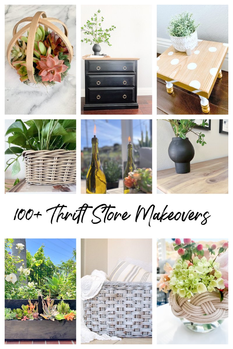 107 Creative Thrift Store Makeovers