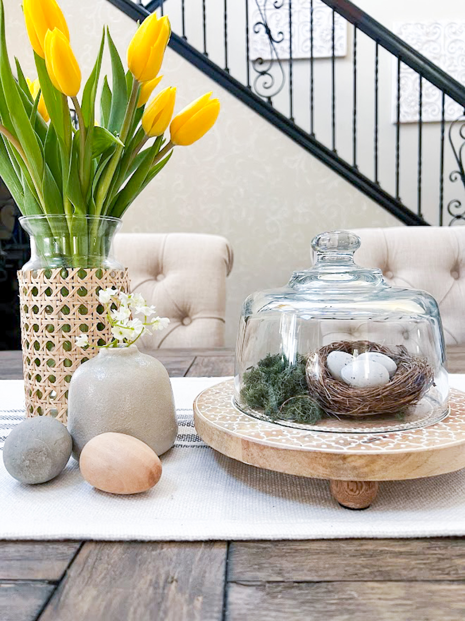 Easy Ideas on How to Style a Thrifted Glass Cloche