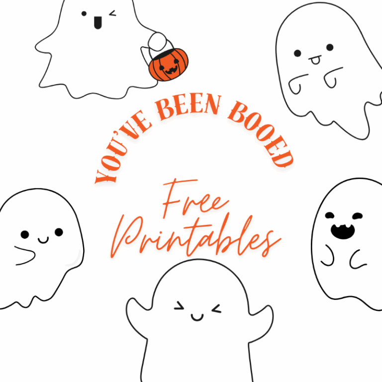 You’ve Been Booed – Free Printable Halloween Tags