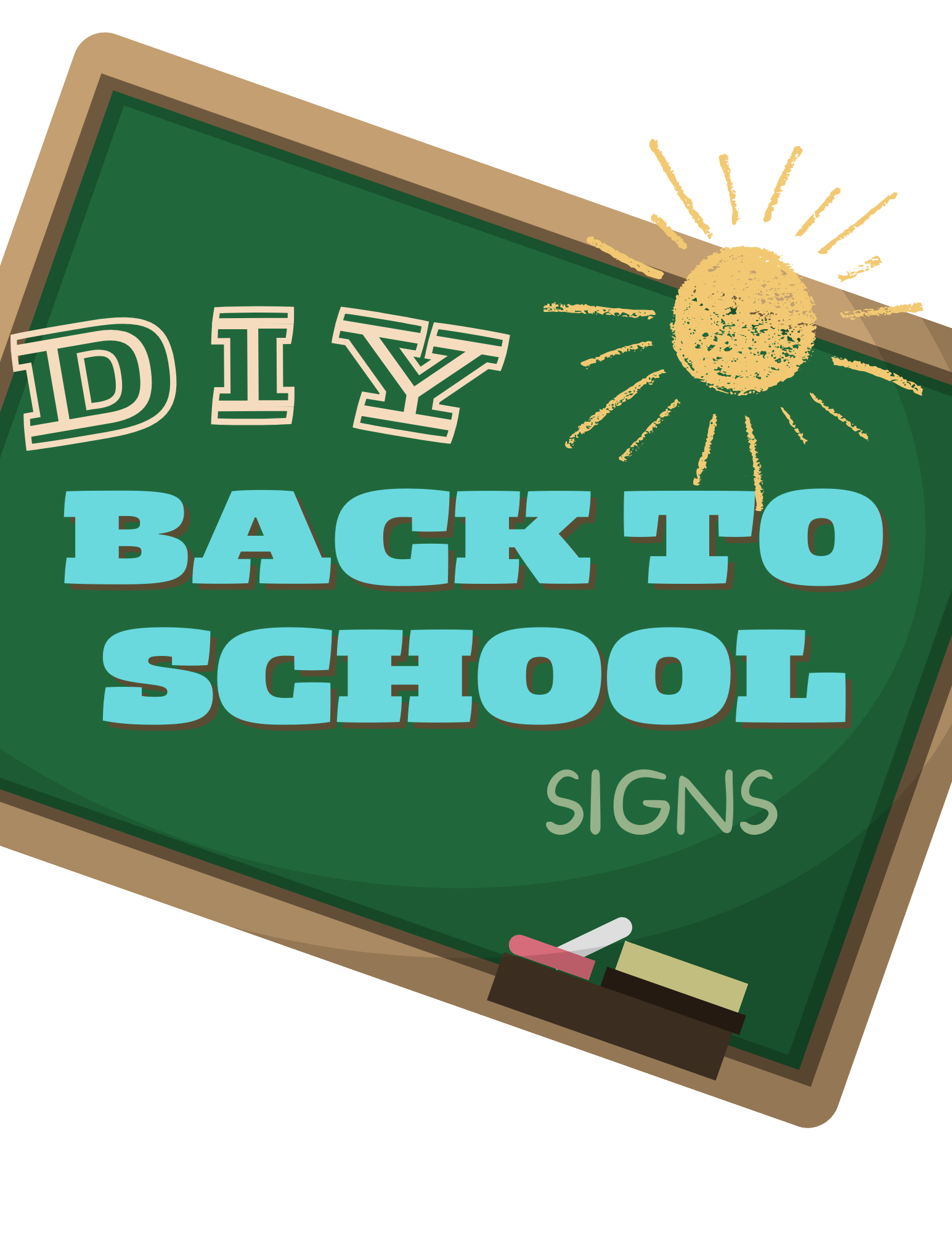 Free Printable First Day of School Signs 
