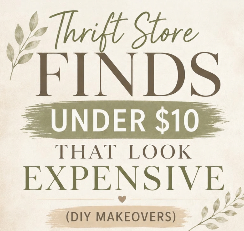 Thrift Store Finds Under $10That Look Expensive (DIY Makeovers)