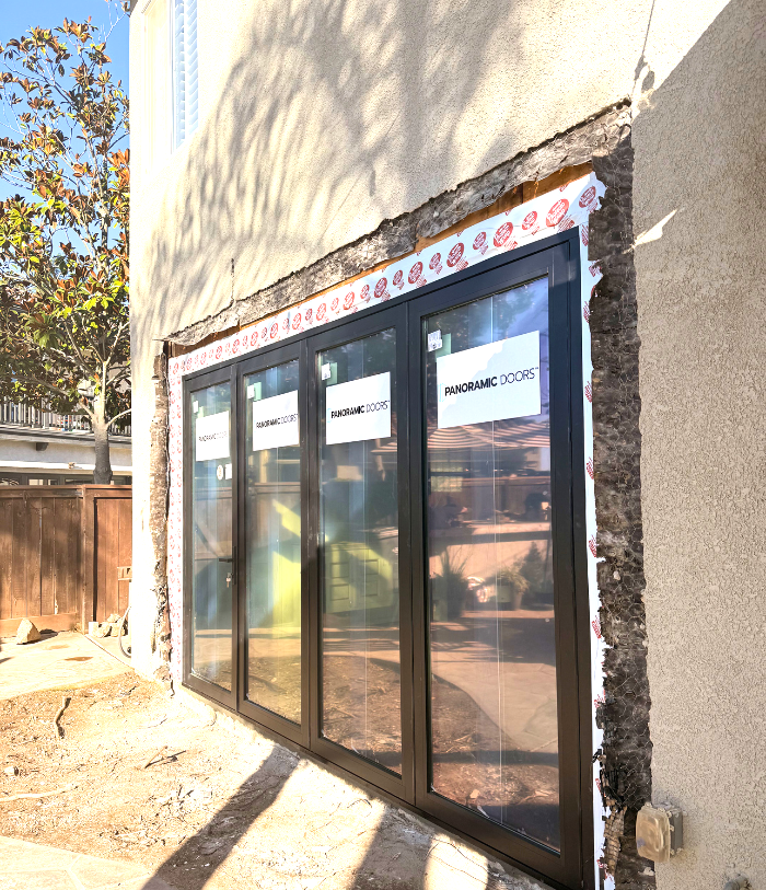 Step 3 — Doors going in