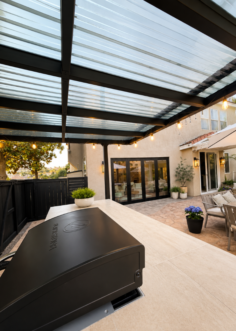 Outdoor pergola — more of the story coming soon